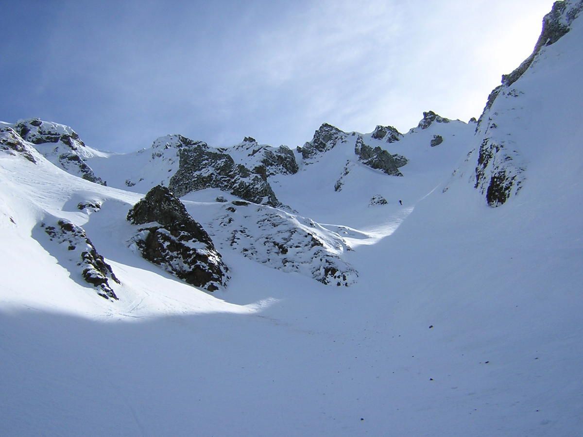 en descendant le Val d'Enfer