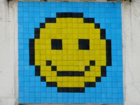 Le 1er smiley parisien de ma collection.