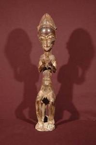 baoulé statue cote d'ivoire apordafrique.com