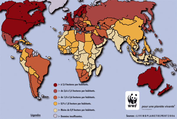 Empreinte écologique : une falsification signée WWF - Imposteurs