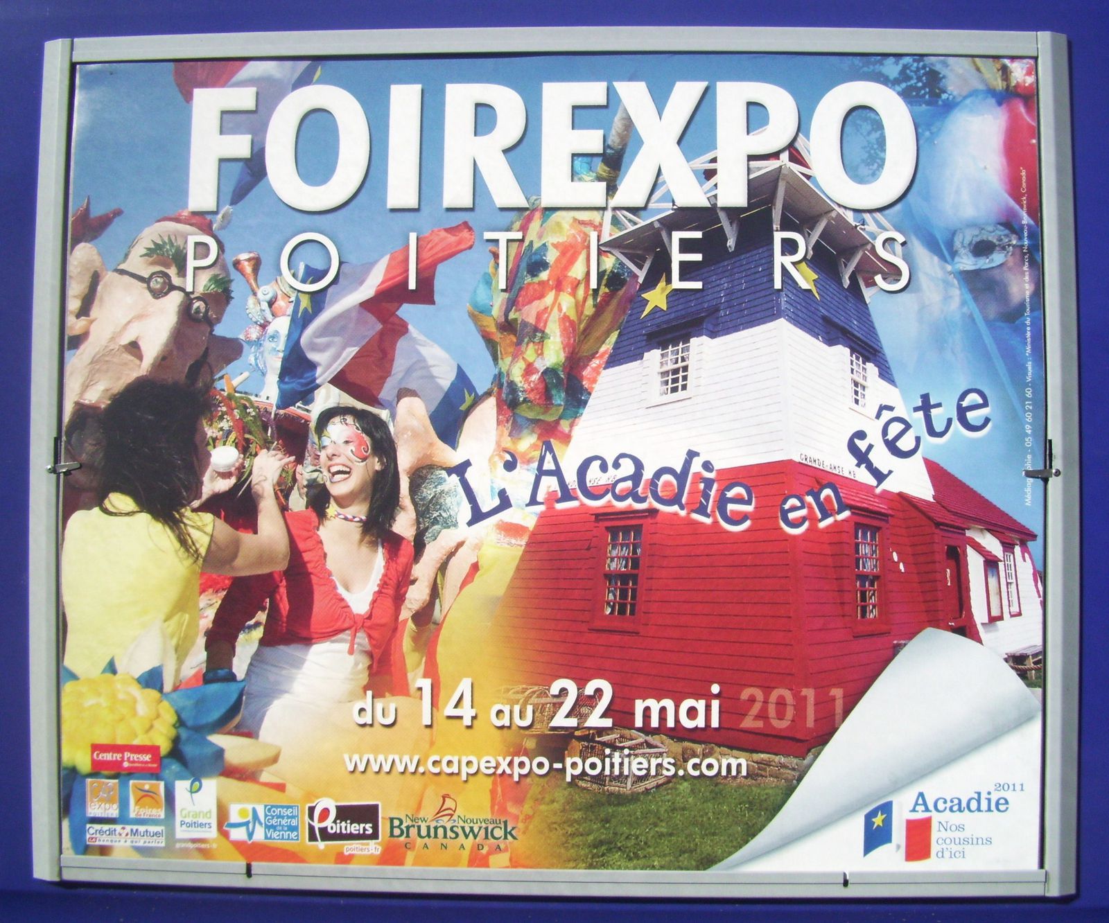Affiche Foire Expo Poitiers 2011