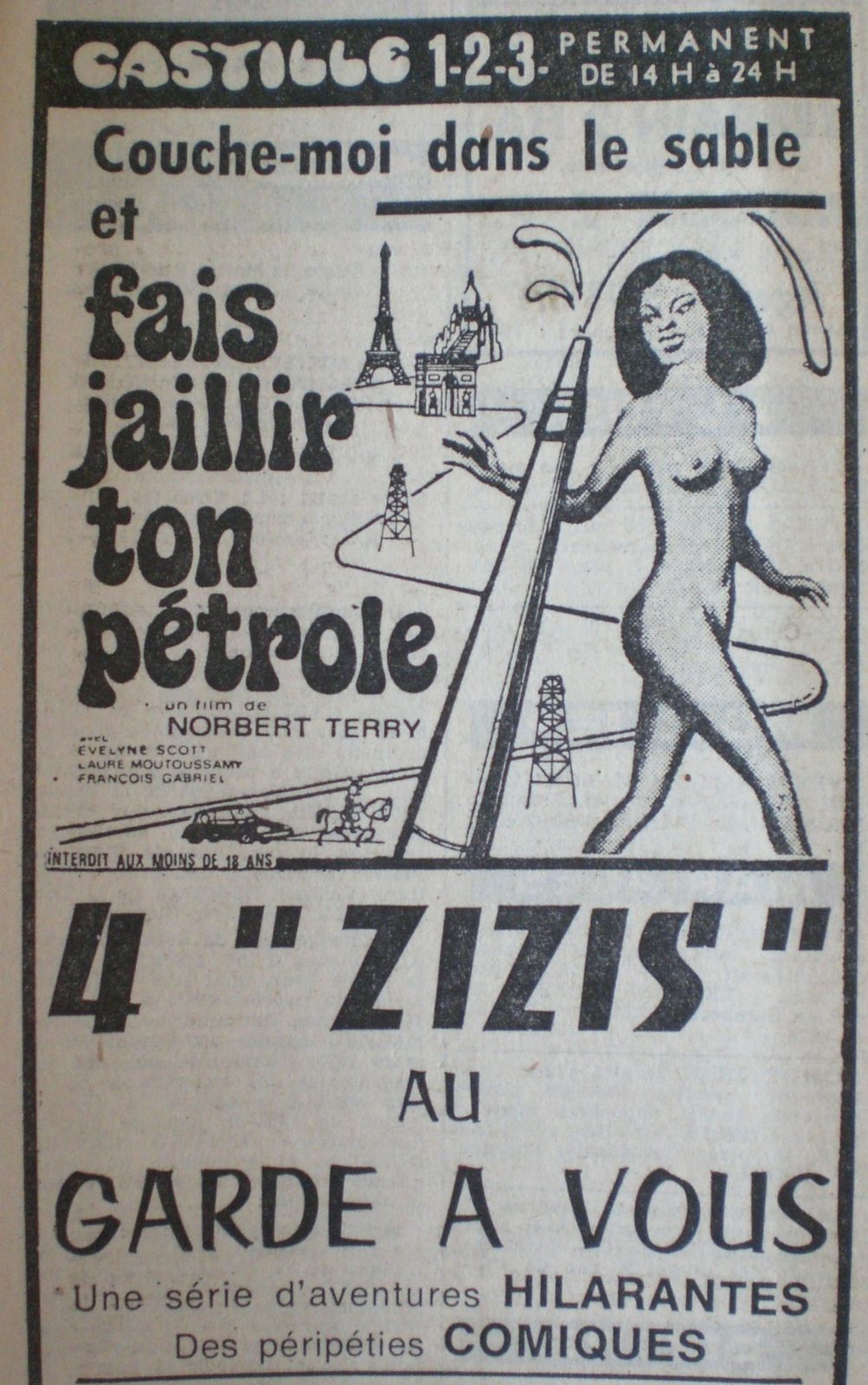 Couche moi Dans Le Sable Et Fais Jaillir Ton Pétrole Le cinéma à Poitiers à la fin de l'hiver 1975... - PourquoiPasPoitiers