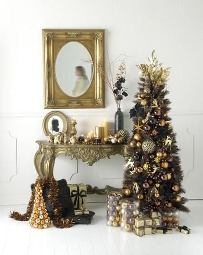 deco sapin baroque