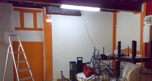 Christophe Eudeline Début des travaux