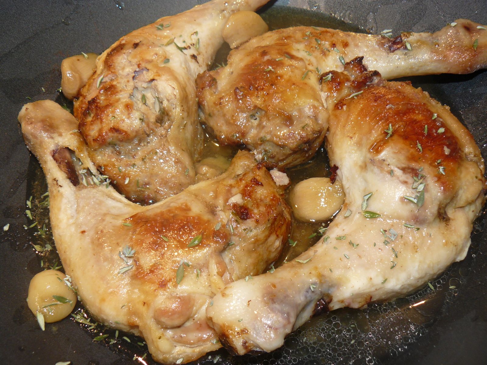 La cuisse de poulet farcie - Le blog "Un tour dans ma cuisine par Jo.L"
