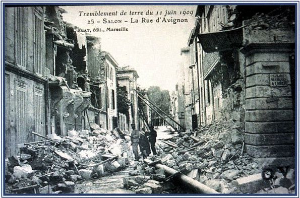 Tremblement de terre de Salon-de-Provence - 1909