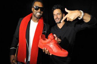 Chaussures & sneakers Louis Vuitton Kanye West - Basket Louis Vuitton