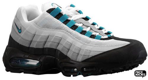 Les Air Max 95 bleu et gris - chaussure Nike homme