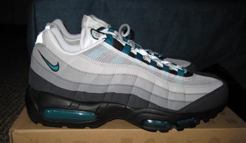Les Air Max 95 bleu et gris - chaussure Nike homme