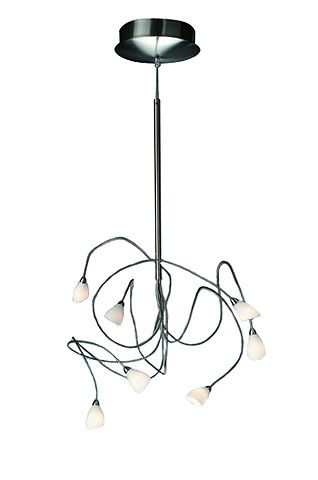 Lampe intérieur plafond CASTORAMA : Lustre 7L TILT 79,90 € - Fashion maman