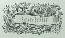 bonjour 1