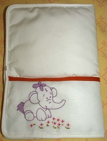 protège carnet de santé éléphant