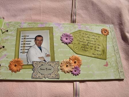 scrapbooking rouge de garance
