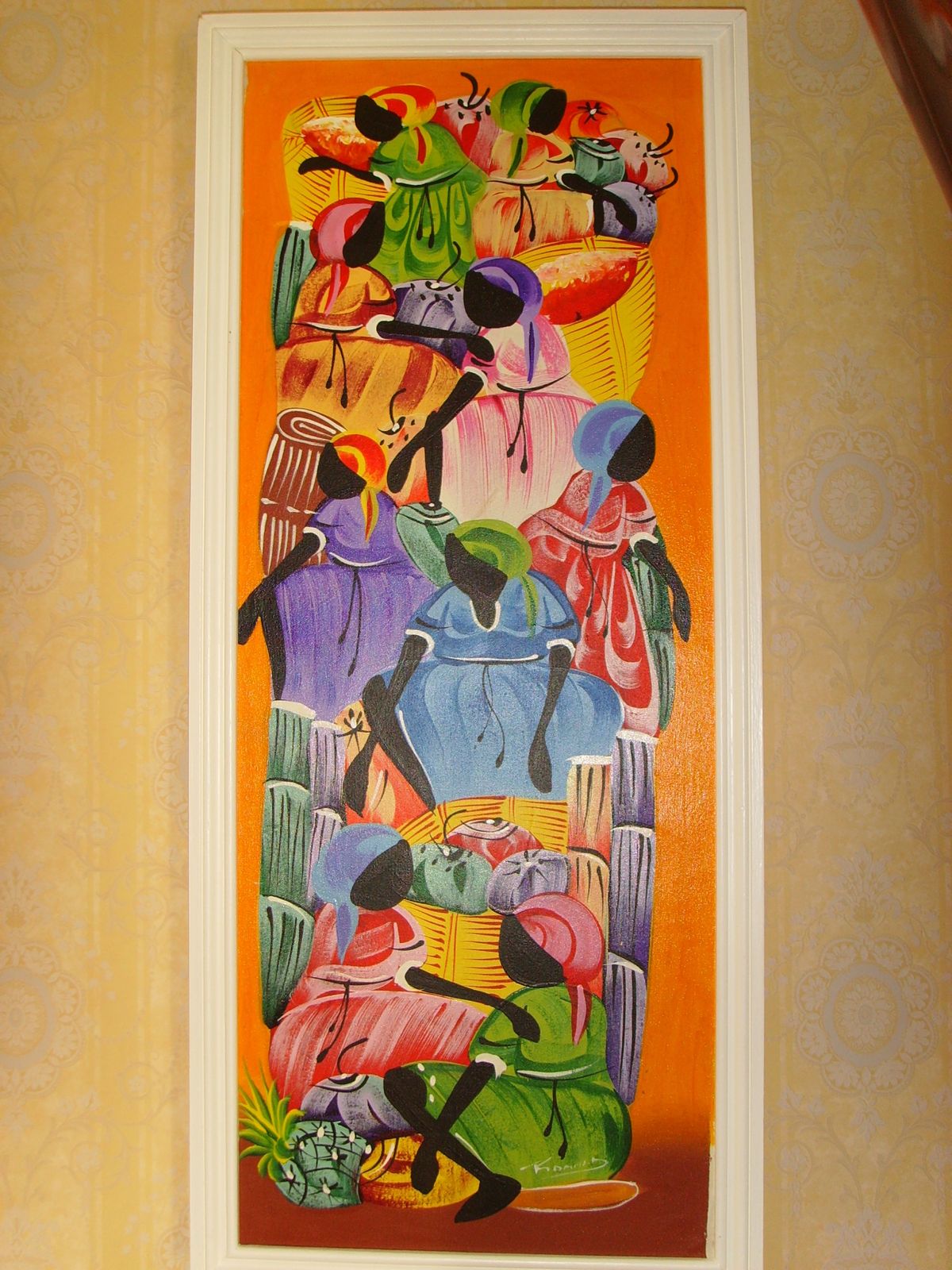 peinture sur toile republique dominicaine