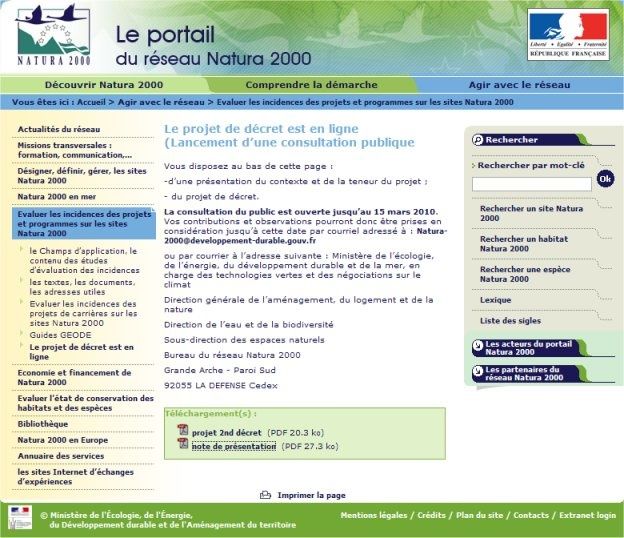 decret natura2000