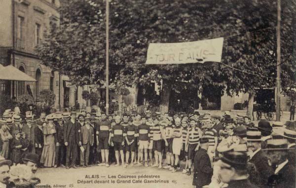 Course pédestre - départ (1908)