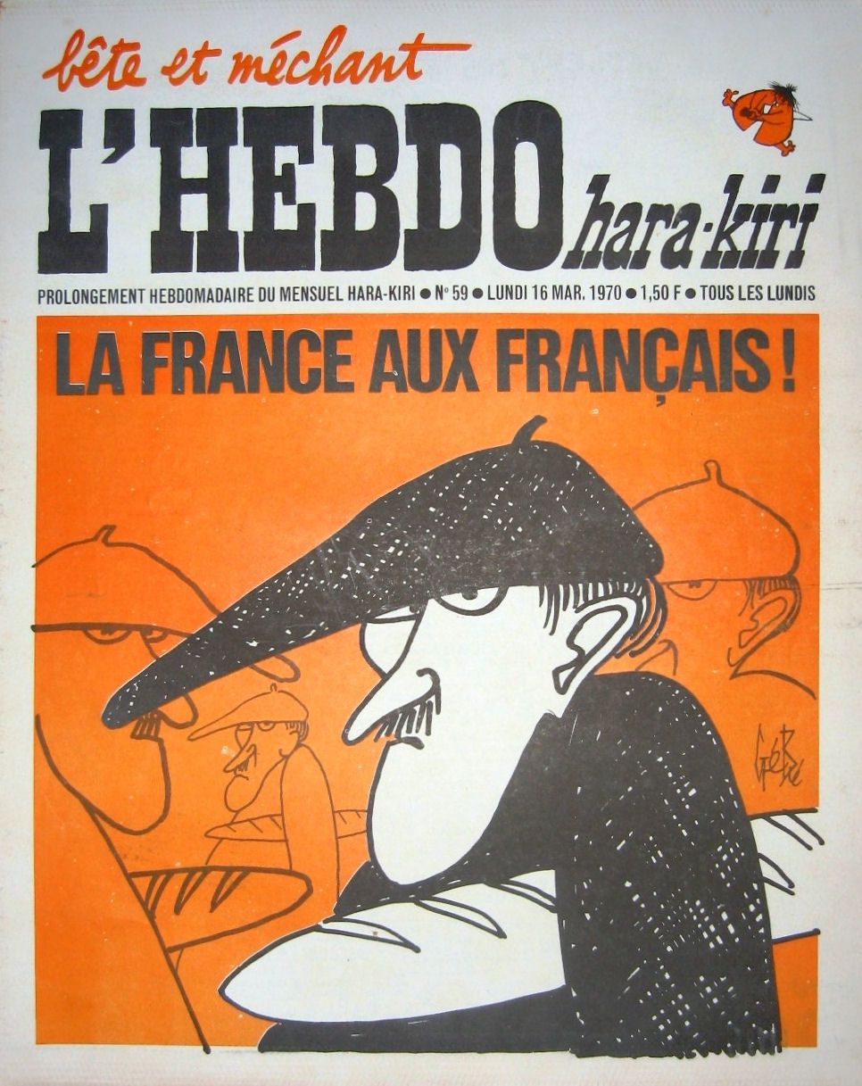 Hara-Kiri, Charlie Hebdo, quelques couvertures qui vous ont peut-être  échappé - Le blog de Papy-Dulaut