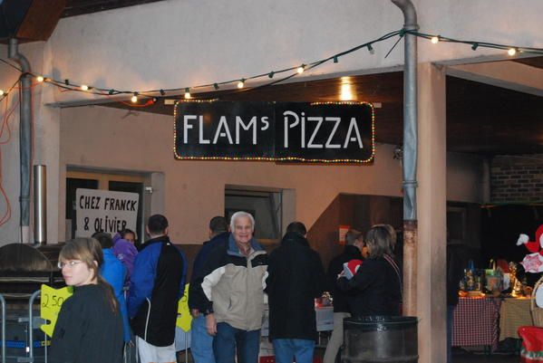 des tartes flambées, du vin chaud et des pizzas...
