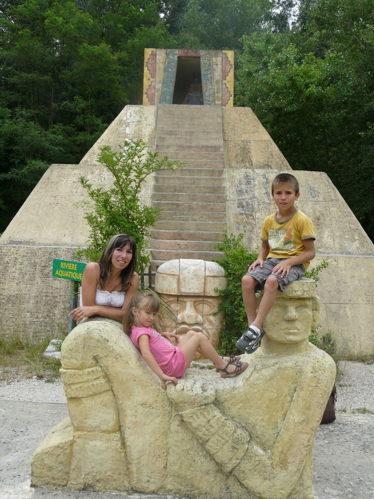 parc amazonia à Roquemaure, c'est génial !! titilouloutte