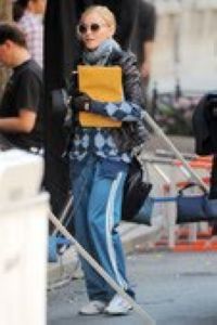 Madonna on the set of ''W.E.'' in NY - September 14, 2010