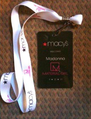 Madonna's Material Girl Dance Party at Macy's: V.I.P. Pass