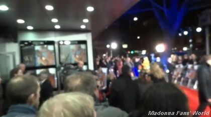 Madonna at UK premiere of ''W.E.'': Video + Photos - January 11, 2012