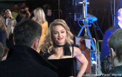Madonna at UK premiere of ''W.E.'': Video + Photos - January 11, 2012
