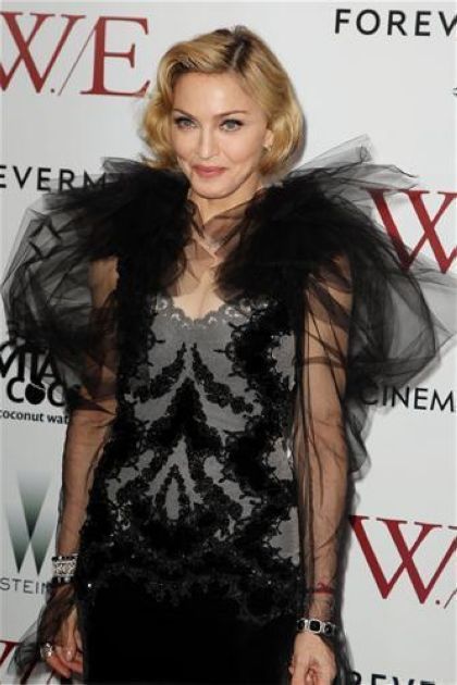 Madonna at NY premiere of ''W.E.'': More Photos