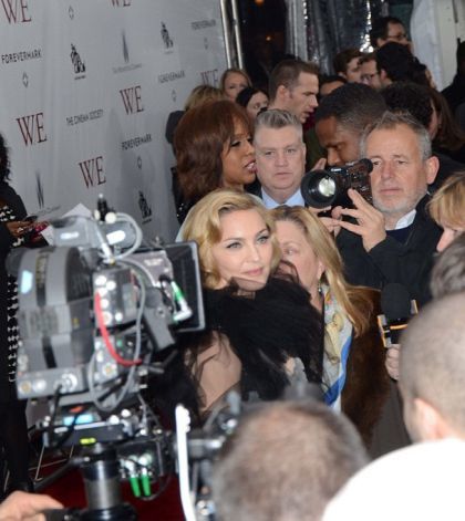 Madonna at NY premiere of ''W.E.'': More Photos