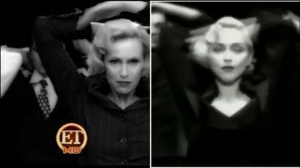 Glee-Donna: Glee's Vogue version Vs Madonna's Vogue original version