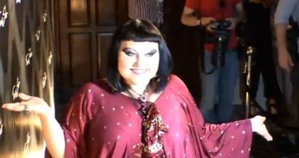 Gossip singer Beth Ditto at St Mark’s Church in London on July 8, 2010