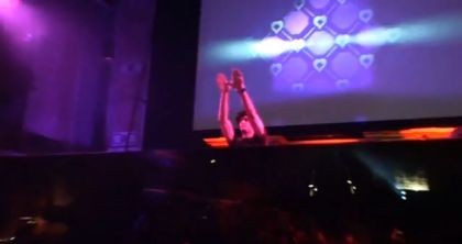 Madonna's Jesus Luz DJs at St Mark’s Church in London on July 8, 2010