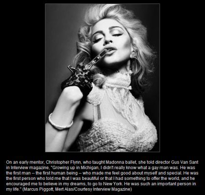 Madonna's Sexy Interview Magazine Photos