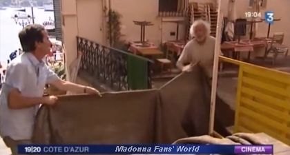 Video: Madonna on the set of ''W.E.'' on French channel FRANCE 3
