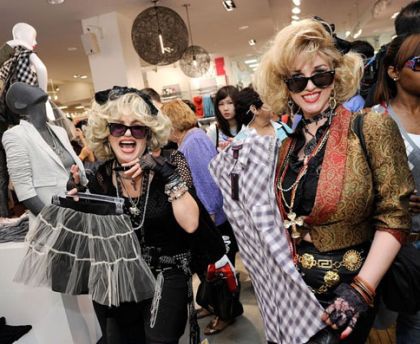 Photos from the Opening of Madonna's ''Material Girl'' Collection