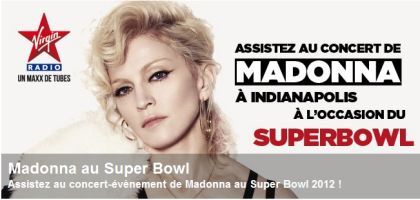 Win tickets for Madonna's Super Bowl show with Virgin Radio