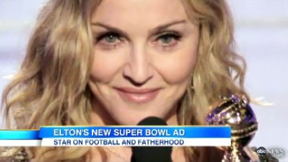 Elton John's advice to Madonna for Super Bowl: ''Make sure you lip-sync good'' Elton John's advice to Madonna for Super Bowl: ''Make sure you lip-sync good''