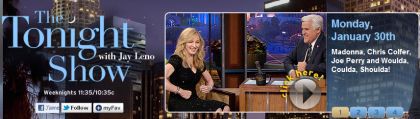 Madonna in ''The Tonight Show with Jay Leno'': Full Episode