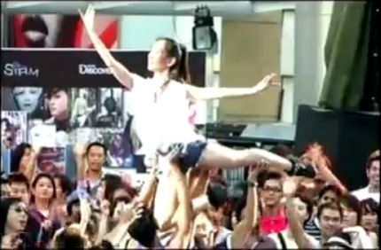 Madonna Celebration Dance Tribute Video Dance Mob at Parc Paragon, Thailand