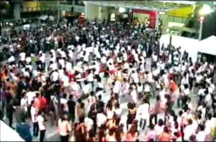 Madonna Celebration Dance Tribute Video Dance Mob at Parc Paragon, Thailand