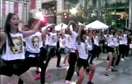 Madonna Celebration Dance Tribute Video Dance Mob at Parc Paragon, Thailand