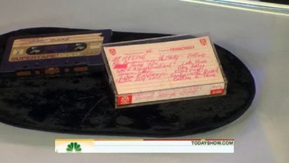 Madonna’s original demo tape on auctions in New York on Nov. 21, 2009