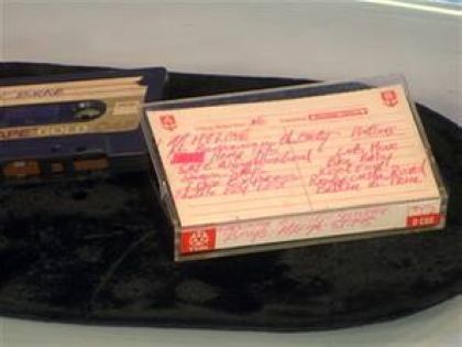 Madonna’s original demo tape on auctions in New York on Nov. 21, 2009