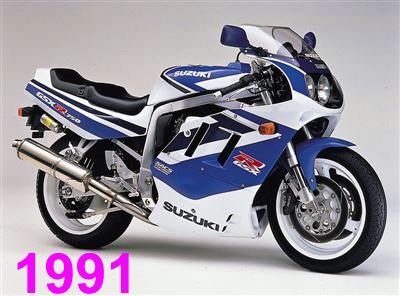 1991 GSX R750