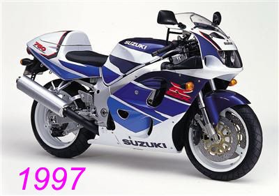 1997 GSX R750