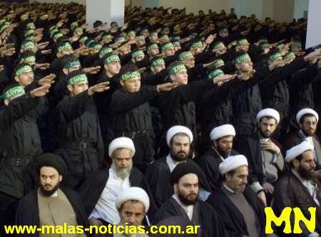 Salut nazi hezbollah