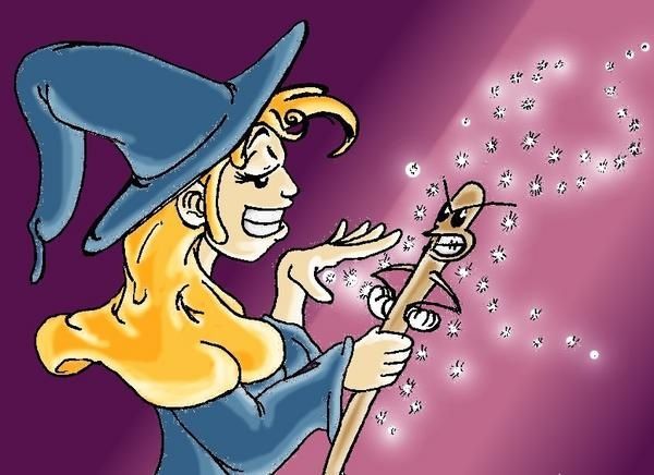 Ma sorcière bien aimée! :-)