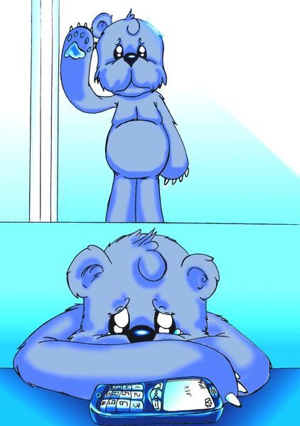 cub in blue love