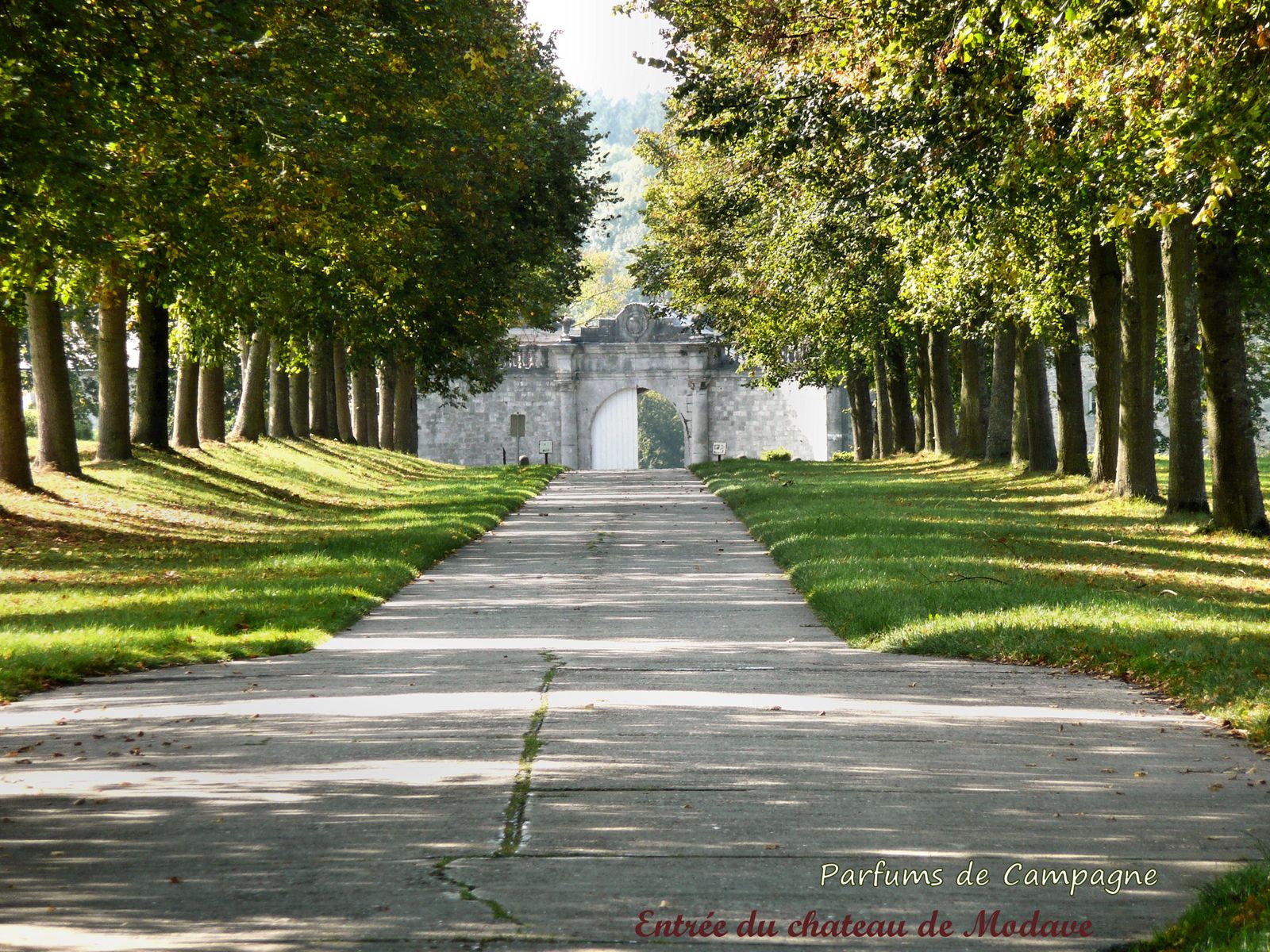 Visite du chateau de Modave - Parfums de campagne