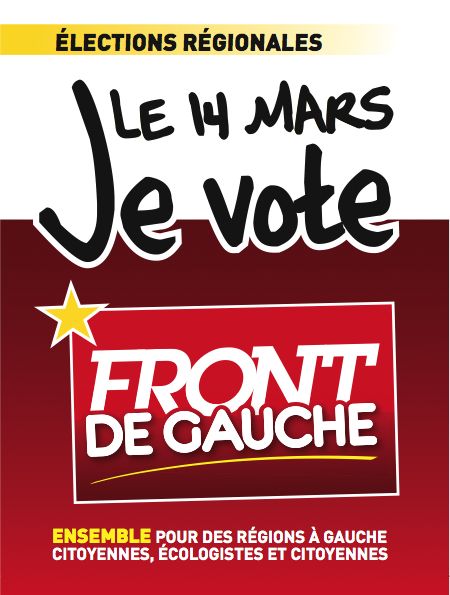 le 14 Mars je vote